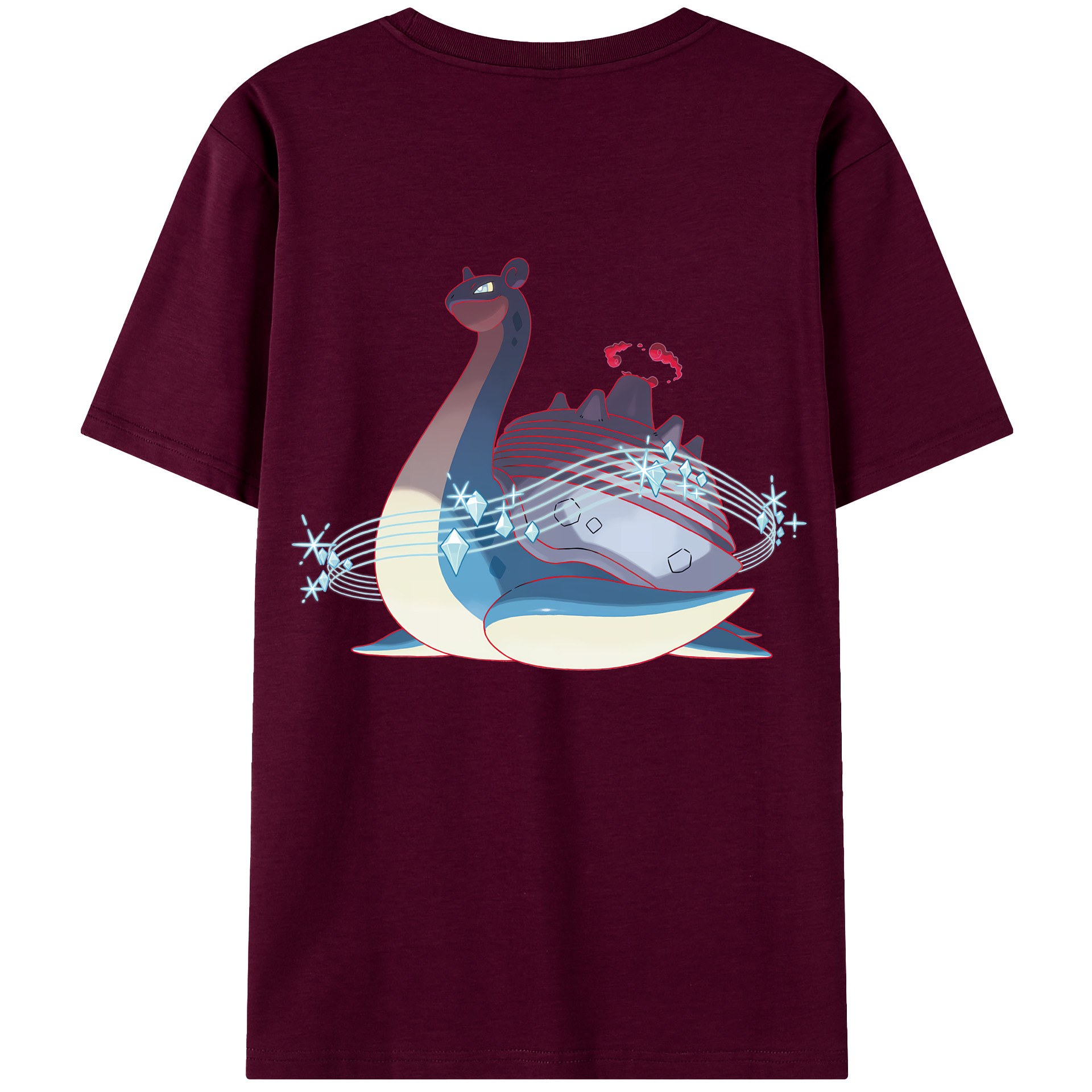 （画像用） ポケットモンスター Pokémon レディース半袖Tシャツ(バックプリント)
